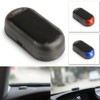 Riloer Solar Power Simulated Warning Light, Car Alarm LED Light