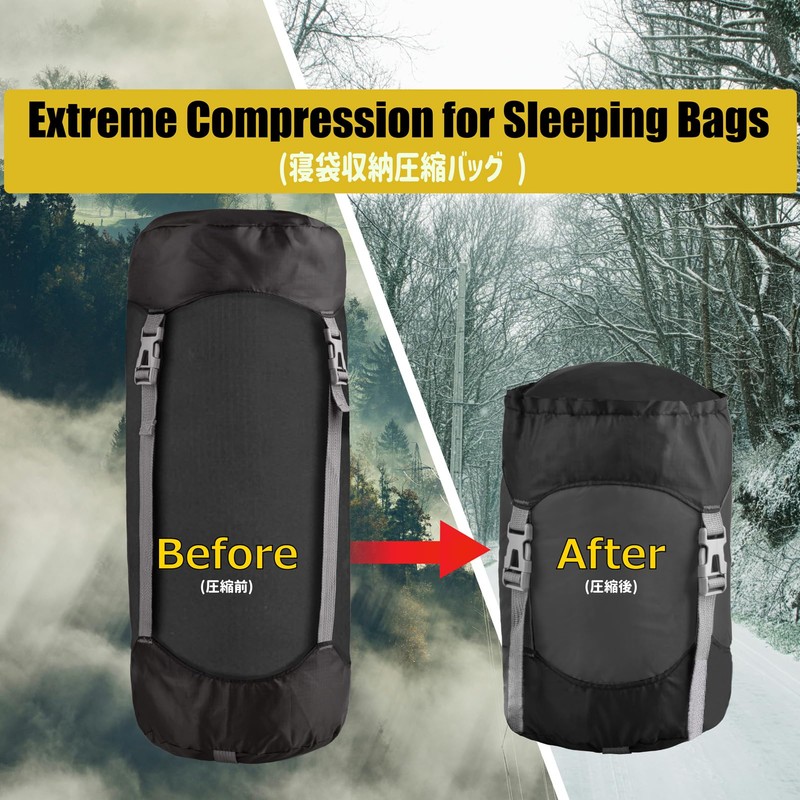 Azarxis Ultralight Compression Sleeping Bag Sleeping Bag Storage Bag Compression