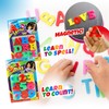 JA-RU Uppercase Magnetic Letters for Kids (24 Pack; 26 Pcs.