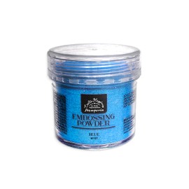 Stamperia - Powder per album di ritagli, album, carte e diari, create felicità, finitura lucida, perfetta per artigianato e regali (All You Need for Christmas, blue) (18 gr)