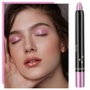 Jutqut Eyeshadow Pen, Glitter Metallic Eyeshadow Lazy Eyes Eyeshadow Pencil,