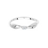 Diamore Women's Ring - 925 Sterling Silver-White Diamond - 0605160213