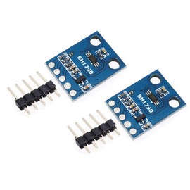 TECNOIOT 2pcs GY-302 BH1750 BH1750FVI Light Intensity Illumination Module | 2pcs GY-302 Digital Light Intensity Sensor Module BH1750FVI For AVR Arduino 3V-5V