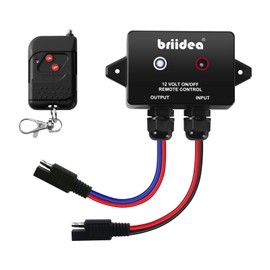 Briidea 12 Volt Wireless Remote Control Switch for Agricultural Sprayers, Spray Pumps, IP67 Waterproof