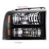 G-PLUS Headlights Assembly, Compatible with 2005 2006 2007 Ford F250