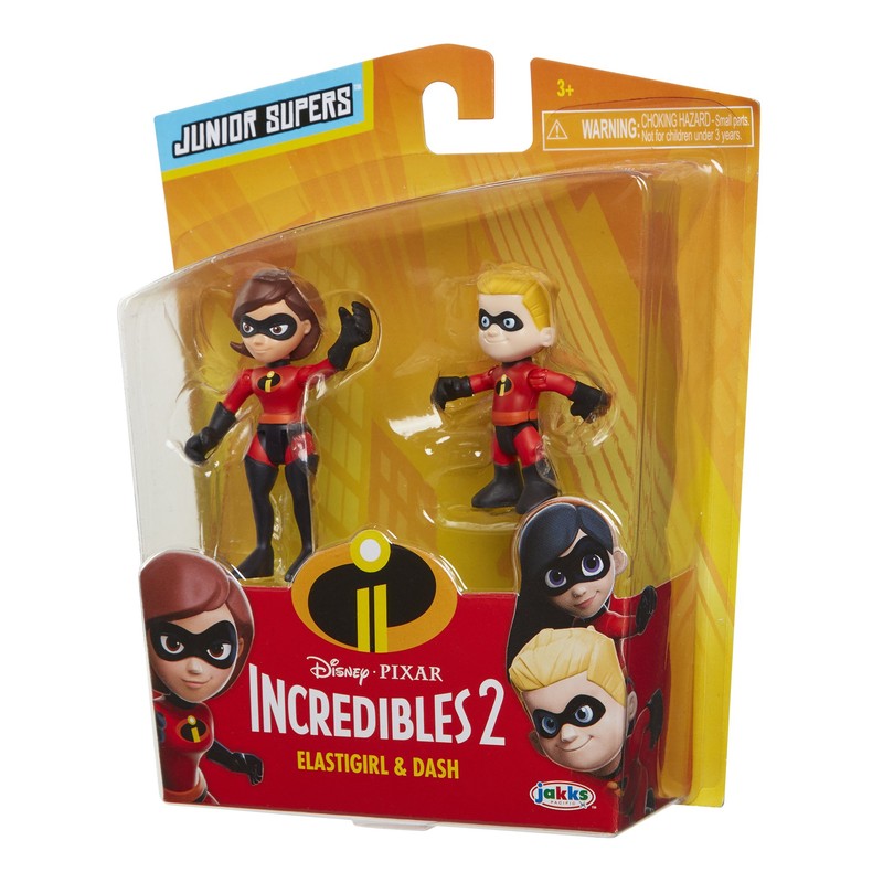 The Incredibles 2 Elastigirl & Dash Junior Supers Action Figure