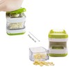 Garlic Press, Crusher, Cutter, Mincer, Cube Garlic Ginger Press Cutter