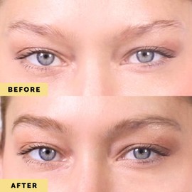 Elizabeth Mott Queen of the Fill Tinted Eyebrow Gel – Brow Filler, Volumizer & Setter – Defines, Shapes & Covers Gray Hairs – Water-Resistant, Long-Lasting – Cruelty-Free – Blonde Shade 4g