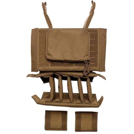Tasmanian Tiger TT Modular Camera Insert 30 Foto Kamera-Rucksack Zusatz-Taschen Set Erweiterung für TT Modular Pack 30 (Coyote Brown)