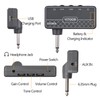 VITOOS ROCK Guitar Headphone Amplifier Amp 1/4 Inch Plug 3.5mm