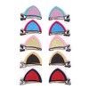 Honbay Sparkle Shiny Sequin Felt Cat Ear Hair Clips -