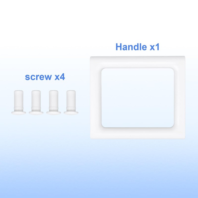 2pcs Cooler Handle Replacement for Coleman Ice Chest, Lightweight Plastic