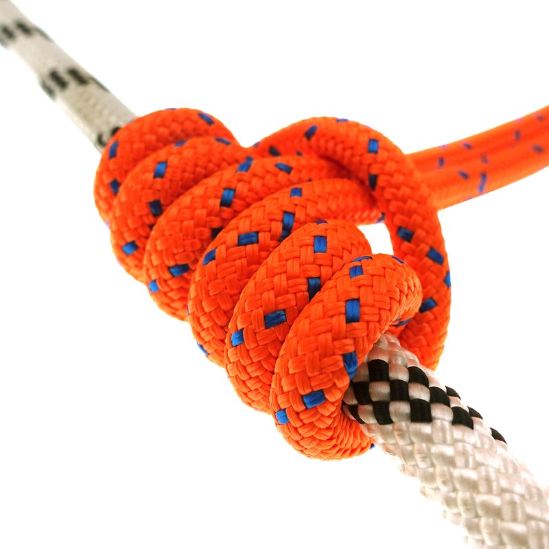 GM CLIMBING 8mm ダブルブレード アイツーアイ プルージックコード 115CM オレンジ