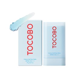  TOCOBO [TOCOBO] Soft cotton solar bar SPF50 + PA +++ 0.67 ounces / 0.67 oz | Natural ingredients, antisebo, mild matte sensation | EWG Green + without PEG, Korean vegan solar bar for the face