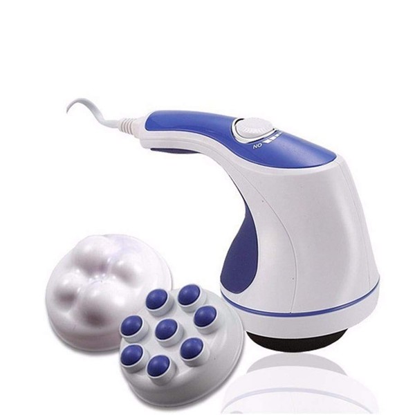 CCHM 5 in 1 Full Relax Tone Spin Body Massager Electric Full Body Slimming Massager,Blue