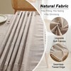 JIALE Tablecloths for Rectangle Tables,Cotton Linen Table cloth Waterproof Tablecloth