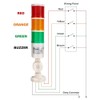 Glomora Led Signal Tower Stack Lights, Industrial Signal Warning Lights