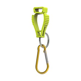 JORESTECH Safety Glove Clip Work Glove Keeper Holder for Construction with Carabiner (1 Unit, Lime)