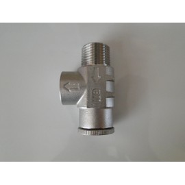 STAINLESS STEEL 1/2" 75 psi PRESSURE RELIEF VALVE WATER WELL Pump Pressure tank