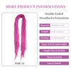 Shinon Dreadlocks Extension 22 Inch Double Ended Dreadlocks Extensions Dreads