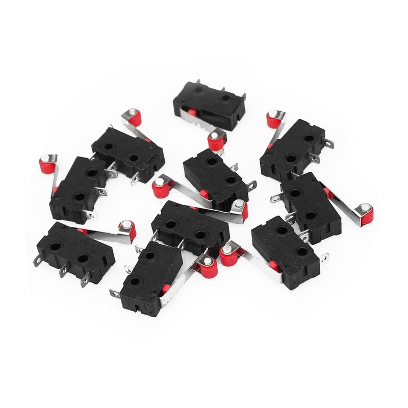 DIGISHUO 10pcs Micro Limit Switch KW12-3 AC 250V 5A SPDT