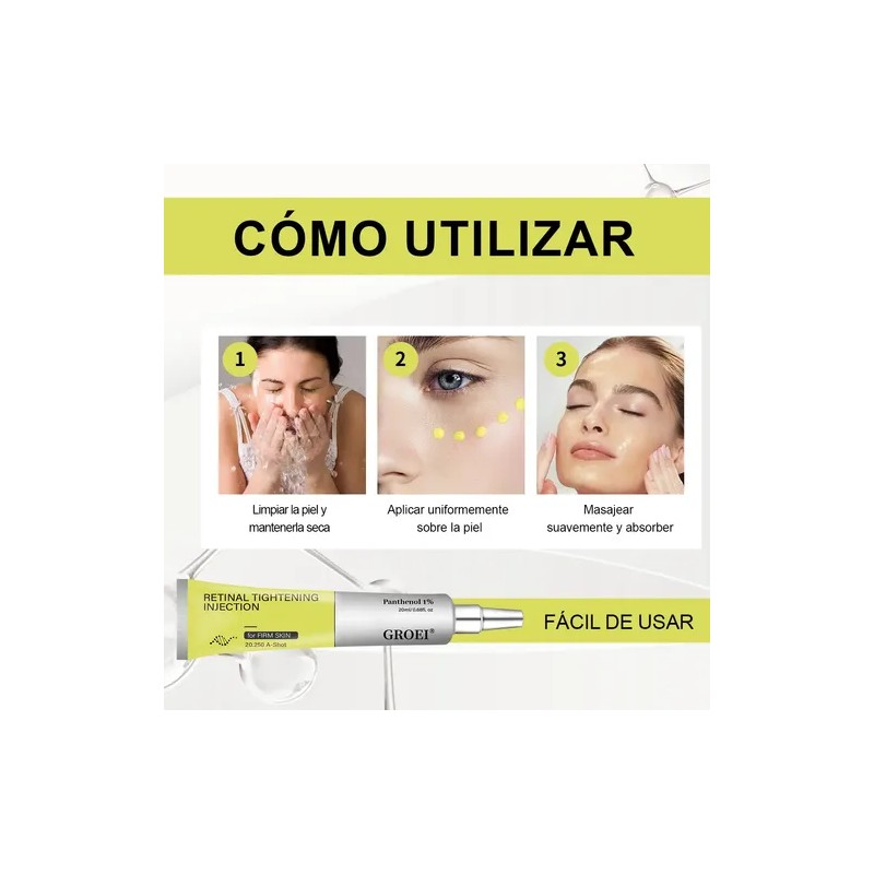 Groei Vita-a Retinal Shot Noche Piel Todo Todo Tipo 20ml