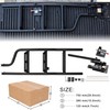 KEWISAUTO 42" Foldable Pickup Truck Tailgate Ladder with Grab Handle,