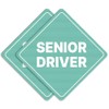 GEEKBEAR Senior Driver Car Sign - Sticker or Magnet &