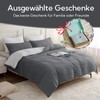 MILDLY Cushion Cover 40 x 80 cm Cotton Dark Grey