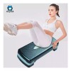 ShopMall Step Banco Aerobics Ejercicio Fitness Crossfit Ajustable Color Gris
