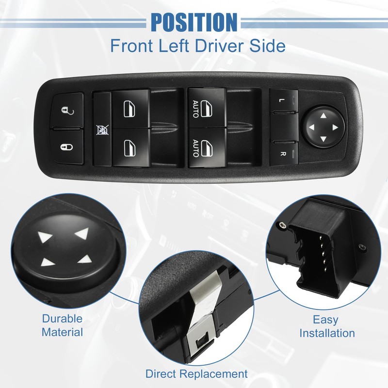 Car Left Front Window Switch Driver Side Control Door Master
