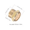 sourcing map 8 pieces 1/4 PT sintered bronze exhaust silencer