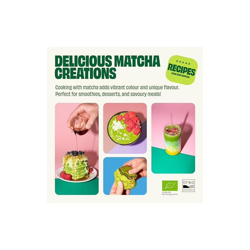 OSSU Organic Ceremonial Matcha Powder - Premium Japanese Green Tea