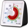 Secura 60-Minute Visual Countdown Timer for Kids & Adults, Classroom