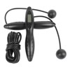 Black Smart Electronic Jump Rope with Counting Function Adult Fitness