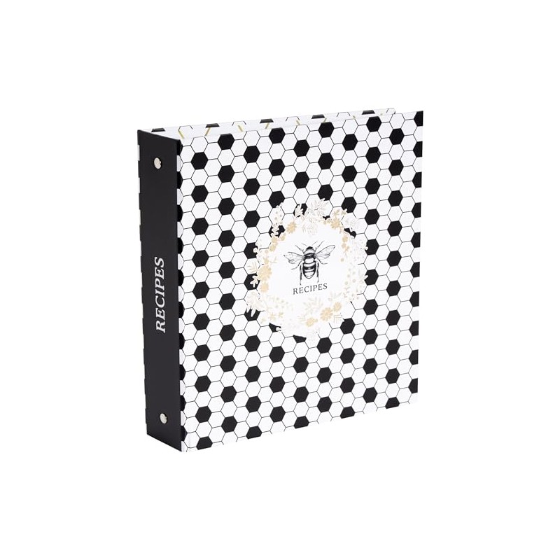 C.R. Gibson Honeycomb Pocket Page Recipe Book