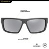 Leupold Switchback Performance Eyewear with Matte Black Frames and Shadow