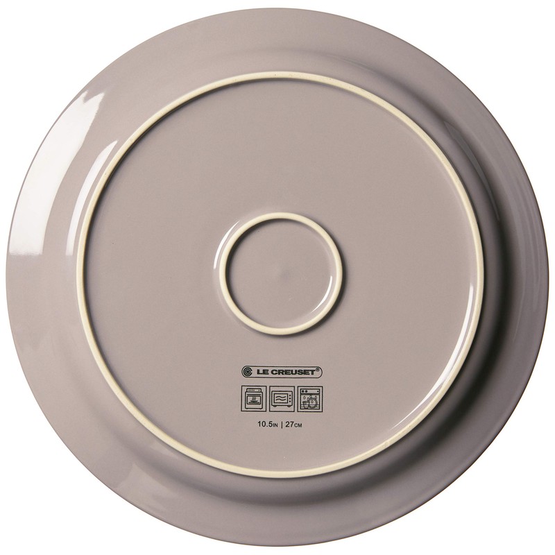 Le Creuset Stoneware Set of 4 Dinner Plates, 10.5" each,