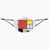 LOQI PIET MONDRIAN Face Mask - Composition with Red, Yellow,