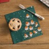Wrendale Designs Christmas Napkins - Robin - 33cm - Pack