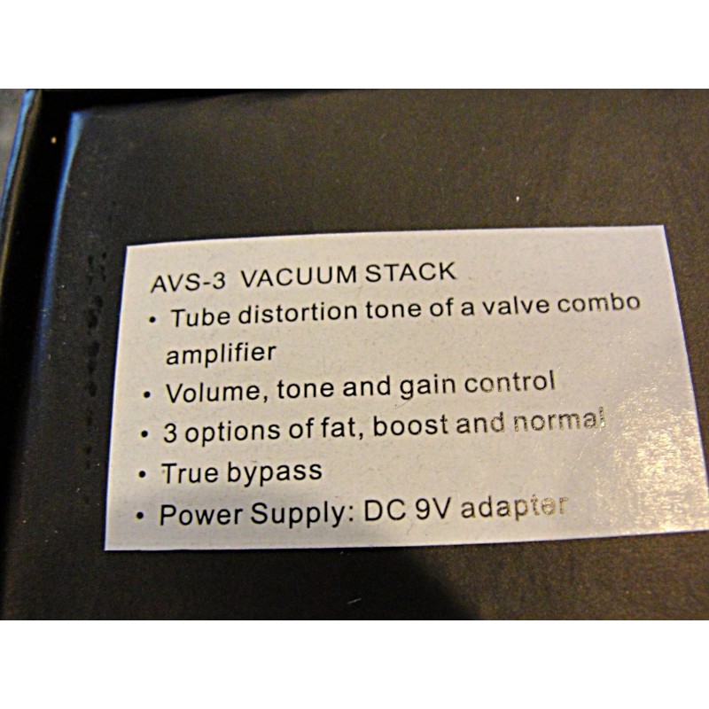 Tomsline Tom's Line Engineering AVS-3 Vacuum Valve Stack Simulator Guitar