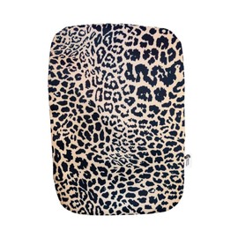 Spoonie Threads Leopard Elastic Ostomy Bag Cover | Fashionable & Adjustable Colostomy Stoma Ileostomy Pouches | Leopard, 5x8 (Small Opening)