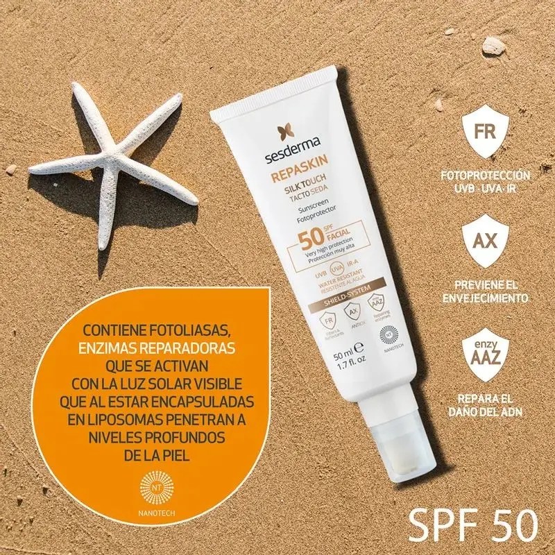 Sesderma Solar Repaskin Tacto Seda