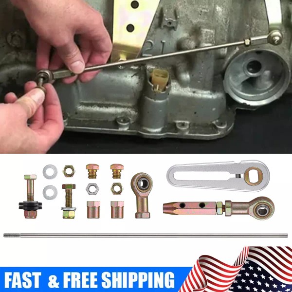 Unbranded 21" Adjustable Column Shift Linkage Kit ACA-1800 For GM