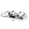 RALIS 2 Pack Secure Key Ring Belt Key Clip-On Key