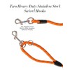 100FT Extra Long Dog Leash for Dog Training, Reflective Threads
