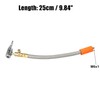X AUTOHAUX 9.8" Flexible Tire Inflator Hose Adapter M6 with