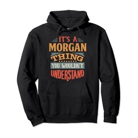 Morgan Name Pullover Hoodie