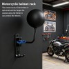 Motorcycle Helmet Mount, Helmet Mount, Helmet Stand - Wall Mounted