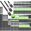 Magnetic Impact Rated Nut Driver with Screw Drill Bit Set,